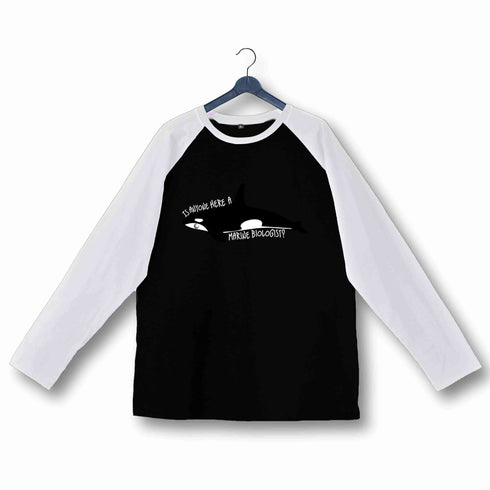 6 TV Series GEORGE COSTANZA Marine Biologist Custom Printed Graphic Design Raglan T-Shirt for Women